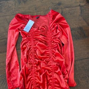 Red dress from target